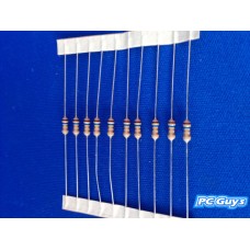 10 x resistors 1.6 ohm 1/4w 0.25 5% carbon film